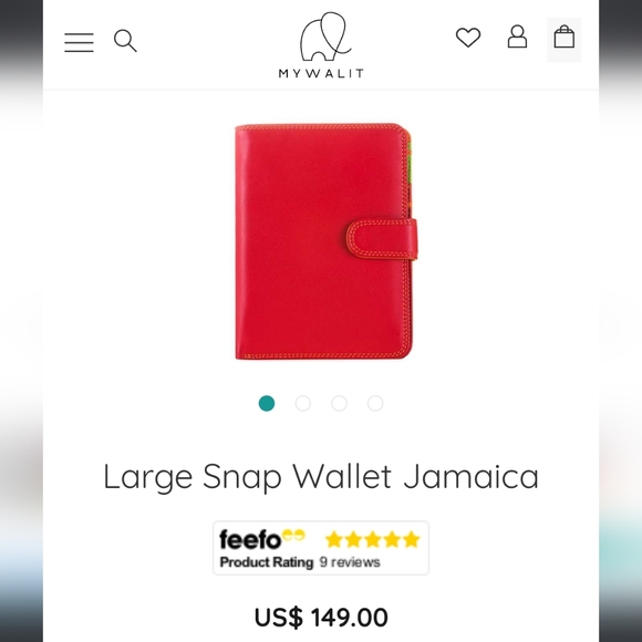 Large Snap MYWALIT, like new condition, color combo- Jamaica - Picture 1 of 5